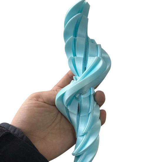 Zabawka Jajko Wielkanocne Odstresowujące Drukowane 3D Jajko Spiralne Zabawka Fidget Jajko Skręcane Puzzle Zabawka na Biurko Wypełniacze do Koszyka Wielkanocnego Upominki na Imprezę