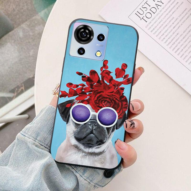 Für ZTE Blade V50 Vita Handyhülle Astronaut Silikon Kameraschutz Rückseite Für ZTE Blade V50Vita 6,75" Funda Coque Capa