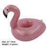 1Pcs Floating Cup Lnflatable Flamingo Beverage Cup Holder Swimming Pool Coaster Floating Device Pink Toy Beverage Holder