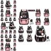 Unisex Blackpink Lisa Inspired Starry Sky Backpack Oxford Cloth Casual Travel Bag
