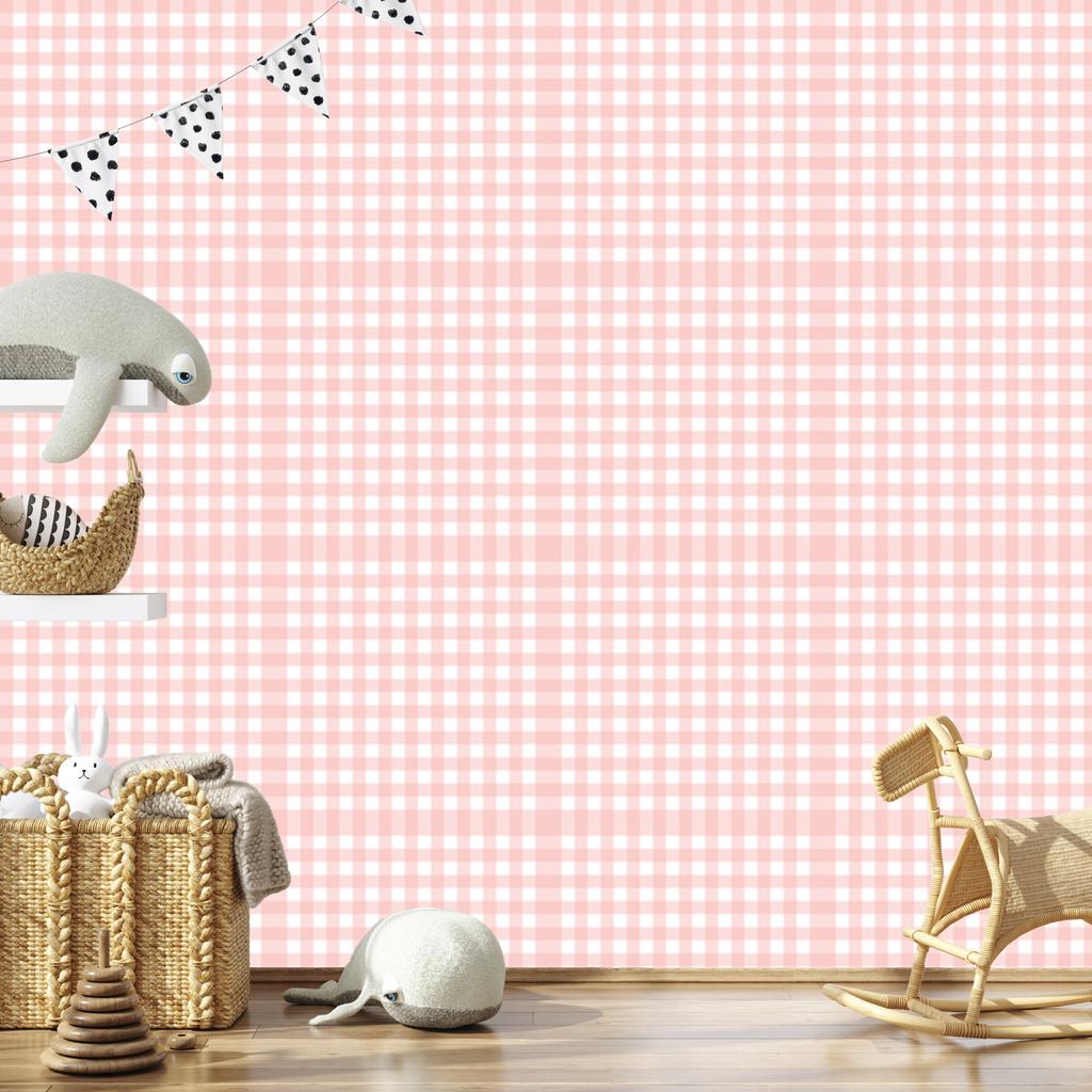 Wallpaper Fabric Pattern Background Coral, Center Coral 50x1000