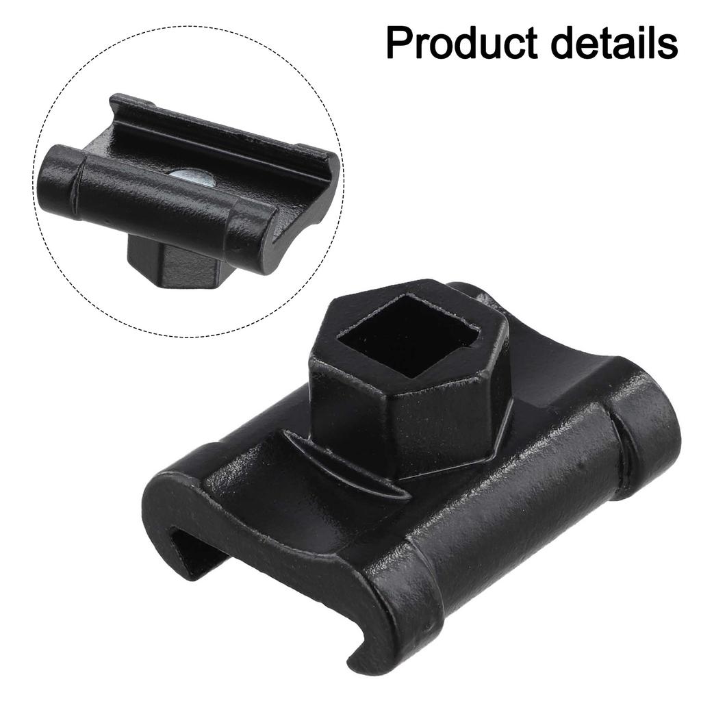 Two-way Adapter Nut Bolt Tool Heavy Duty Tasks Rust-proof Finish Versatile Toolbox Addition 12-inch Drive Compatibility