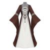 Medieval Corseted Skirt, European and American Retro Skirt, European Medieval Classical Women's Dress, Commoner Performance Costume