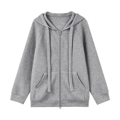 Damen Lockerer Kapuzenpullover