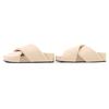 Excellent JIL SANDER cross strap slide sandals Nappa leather Women 36 J15WP0043 Used