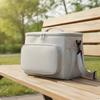 Insulated Lunch Bag Zippered Portable Meal Carrier Leakproof for School, Outdoor