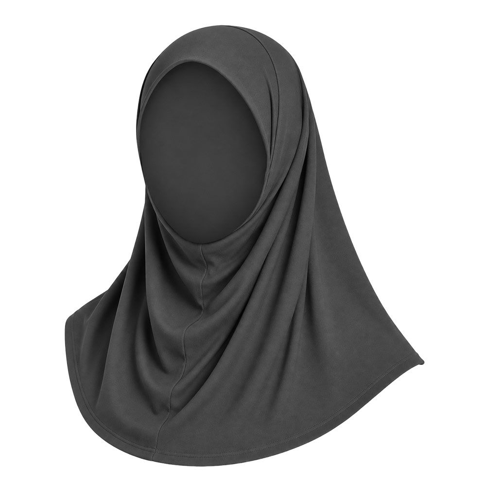 Stretch Fabric Hijab Cap Pull-On Slip-On Headscarf New Neck Cover Outdoor