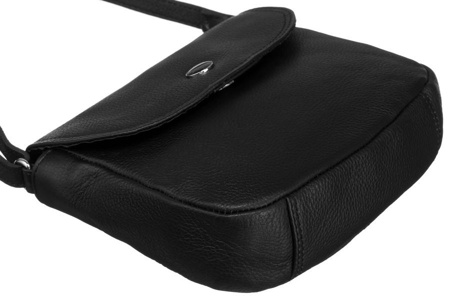 Elegant women's messenger bag made of natural leather - Peterson