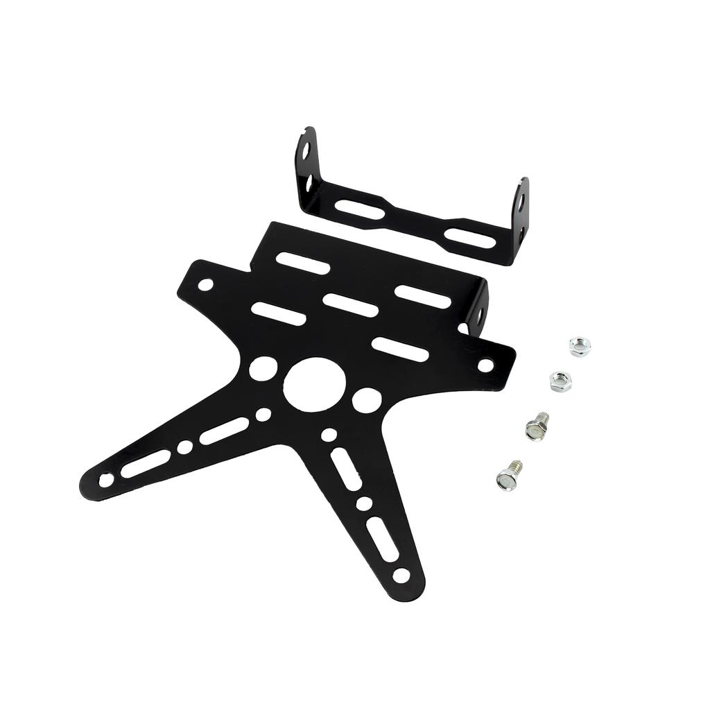 Motocross License Plate Holder Mount Bracket Universal Motorcycle Aluminum Alloy Adjusted Registration Number Plate Cover
