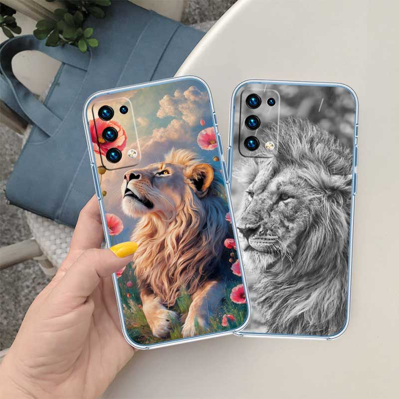 UP3 Animal Lion Phone Case for Motorola Moto E13 E15 E20 E22 E22I E22S E30 E32 E40 E7 E7I G Plus Power Play Stylus G22 G14