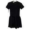 Valentino 24 Year Old 5B3KD12W8R6 Black Dress Dress XS blackUsed