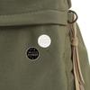 Funny I Believe In Science Enamel Brooches Star Space Pattern Letter Design Round Pins Back To School Golden Badge