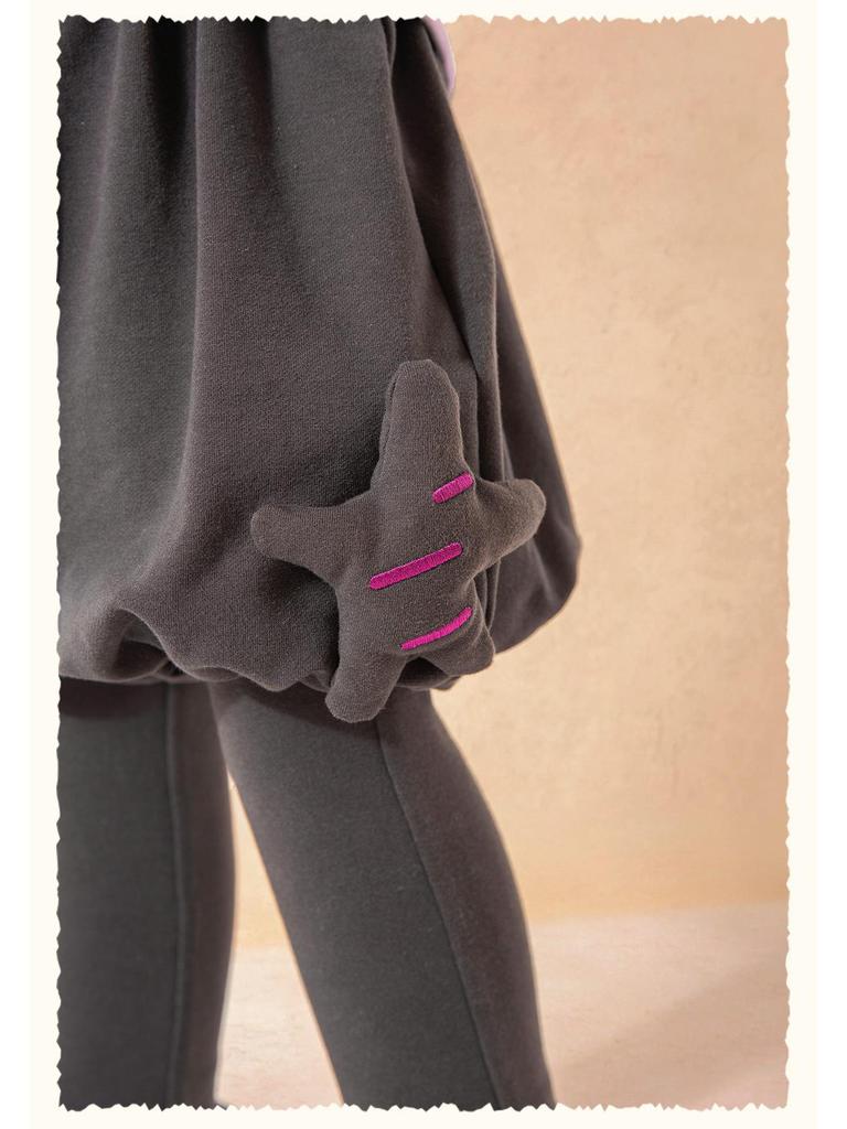 2025 Winter Tongbei Girls' Skirt Pants: Cute, Warm, Versatile 2-in-1