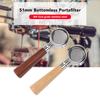 51mm Bottomless Portafilter 2 Ear Coffee Replacement Compatible with EC0310 Espresso Machine Maker