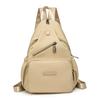 Multifunctional Lightweight Chest Bag Women's Large Capacity Shoulder Bag Commuter Backpack