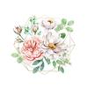Toilet Sticker Waterproof Floral Butterfly Self Adhesive Removable No Trace for Home Bathroom Renovate