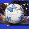 TOPTEAMS Ballon de Basket Papillon Rose