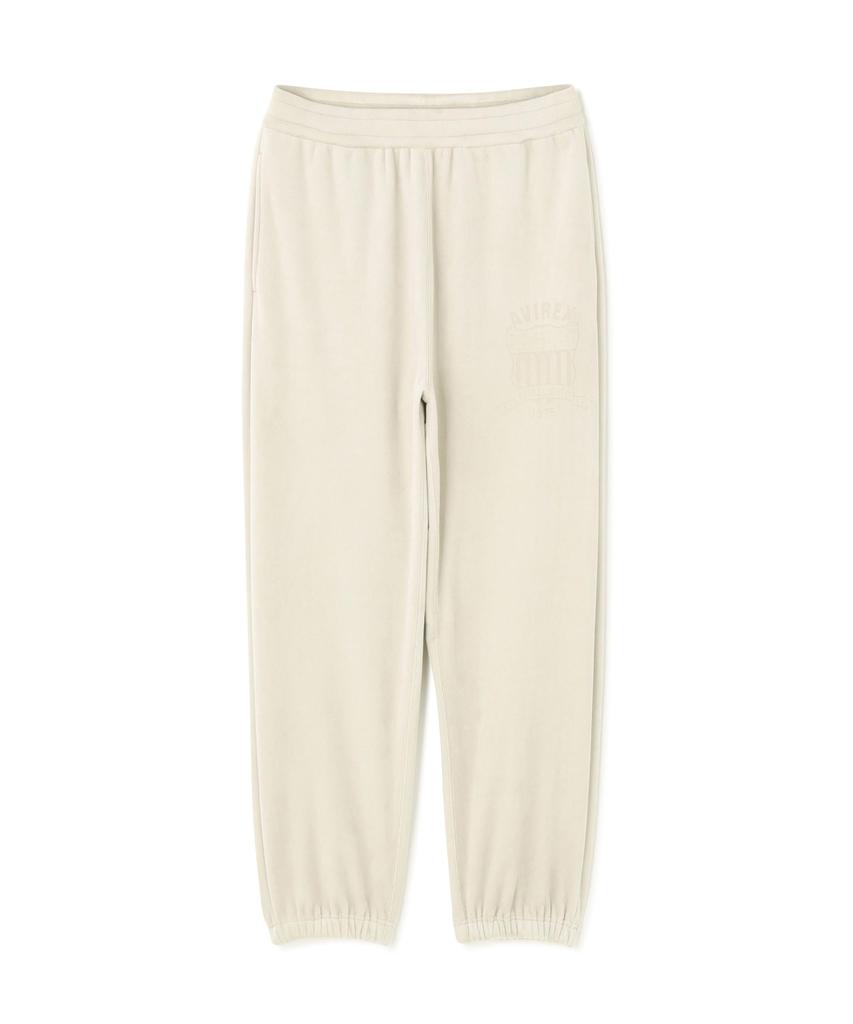 AVIREX CALL BONDING PANTS "EMBLEM" Men's M Size 023 Light Gray 783-6110016