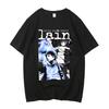Serial Experiments Lain Cotton Shirt Teen Digital Korean Clothes Harajuku  2000s Y2k Shirt Graphic Aesthetic 80s Digital Gothic Hot Sale
