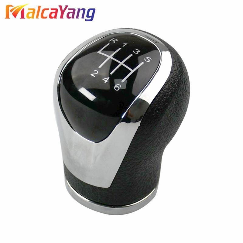 Manual 6 Speed Car Gear Shift Knob Lever Stick Pen Handball For Nissan Qashqai J11 X‑Trail T32 2016 2017