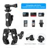 Cycling Motorcycle Clip Quick Release Magic Arm 360 Aluminum Alloy Super Clamp For Camera GoPro Insta 360 DJI Action Camera