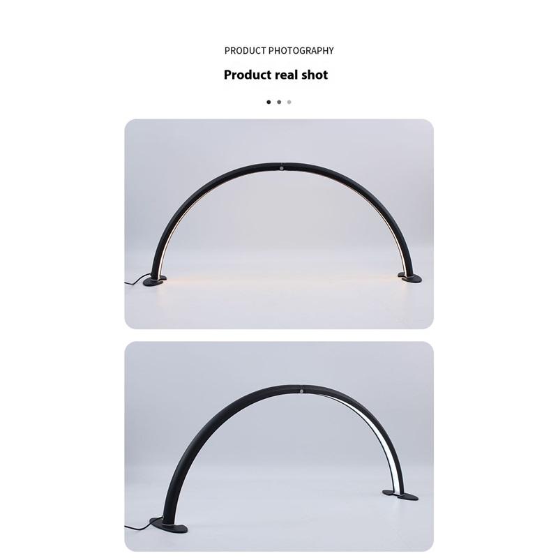 31-inch LED half-month beauty lamp American style u-shaped manicure lamp eye protection floor lamp beautician tattoo lighting lamp wholesale