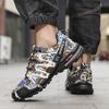 Men Hiking Shoes Outdoor Trail Running Shoes Mesh Breathable Hiking Training Shoes Large Size 40-47 Casual Sports Jogging Shoes