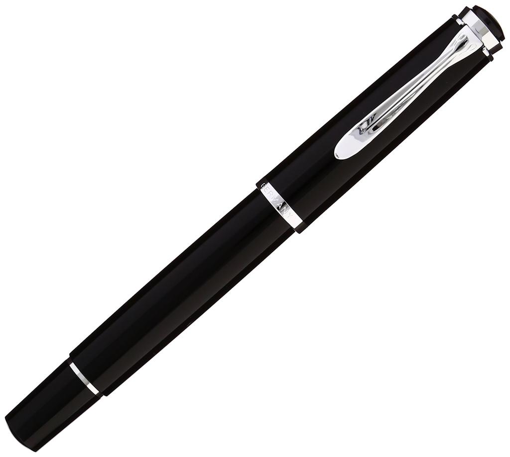 Pelikan Classic M205 Fountain Medium M205 Pen, Black, Nib,