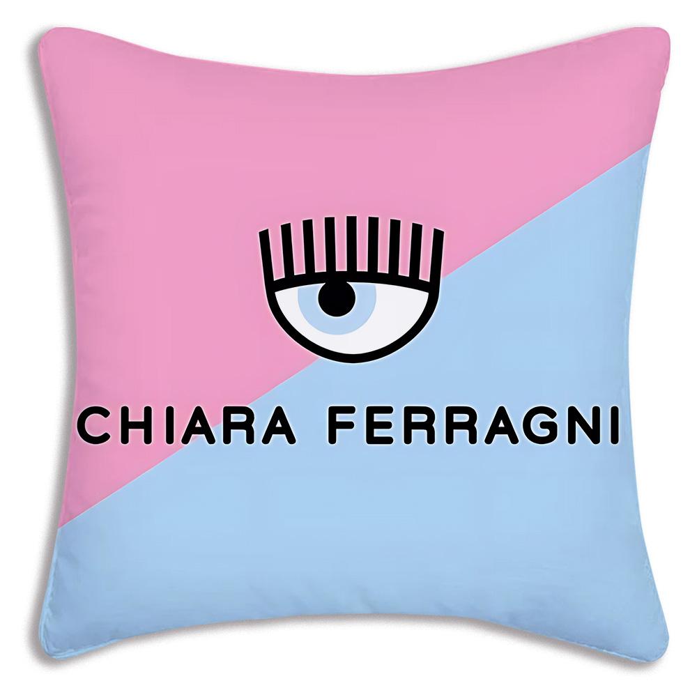 Fashion Trend Eyes Pillow Covers Cartoon Sofa Decorative Home Double-sided Printing Short Plush Cute Cushion Cover