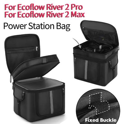 For Ecoflow River 2 Max Waterproof Power Station Bag for Ecoflow River 2 Pro Portable Carrying Case Anti-drop Protective Bag