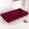 Convertible Sofa Bed Cover Non-Slip Velvetastic Stretch Cover For Sofa Bed Without Arms Velvet Fabric Sofa Cover Living Room