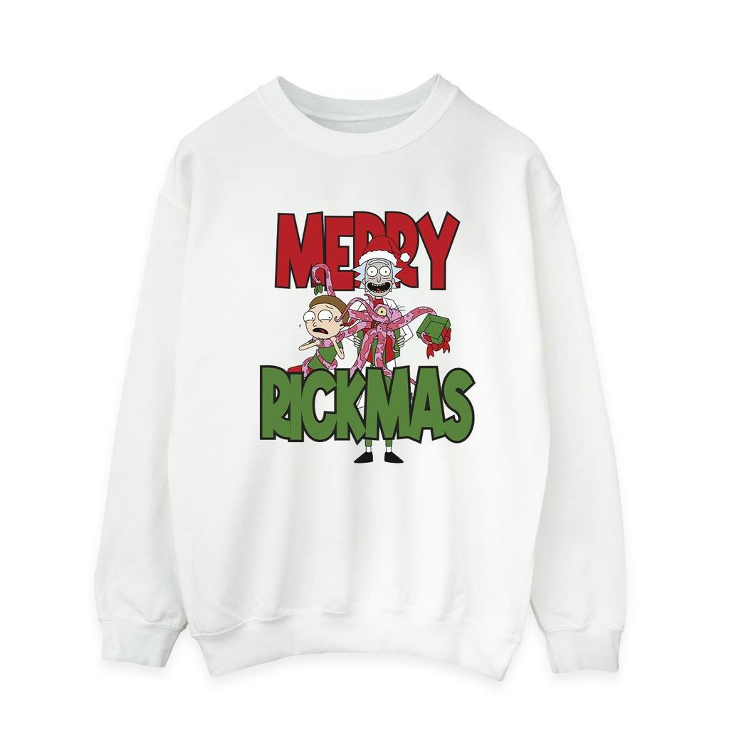 Rick And Morty Merry Rickmas genser for menn