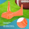 Eastgoing 6 Pcs Football Style Kicking Tee,Football Display Stand Compatible for All Ball Sizes,Football Kickoff Stand for Kickoff Practice Equipment