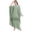 Fashionable and Elegant Women's Bat-sleeve Round-neck Dress