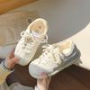 Fashion Women's Casual Shoes 2025 New Soft Sole Aesthetic Non Slip Flats Lightweight Comfortable Fashion Lace Up Luxury Vulcanized Shoes