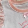 Girls' Summer Pajama Set: Cute Lantern Pumpkin Pants and Tulip Vest