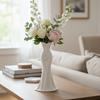 Flower Arrangement Elegant Dress Vase Gown-Shaped Decorative Vase  Home Desktop Decorations