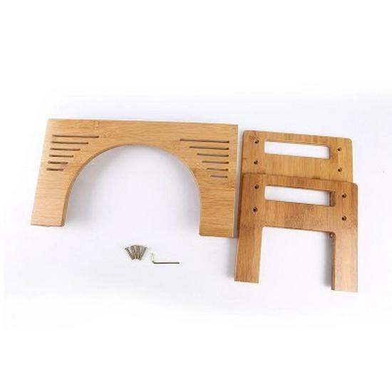 Thickened Bamboo Toilet Footstool for Squatting - Suitable for Children & Pregnant Women