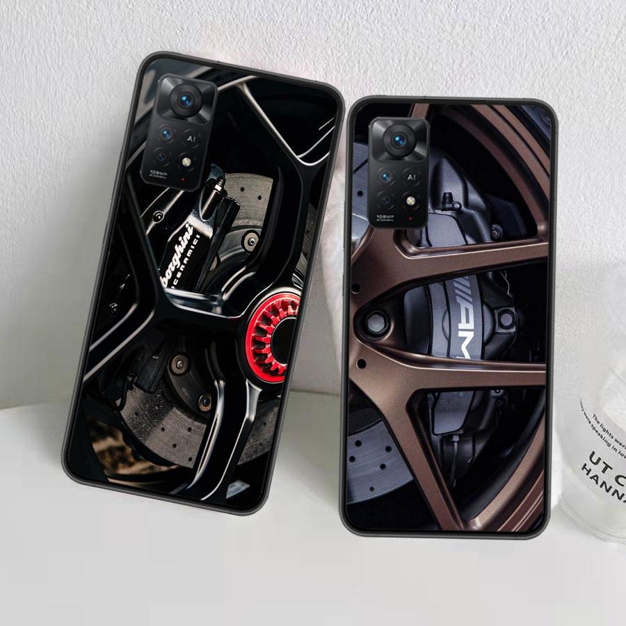 Custodia Germany Sport Car Hub Guscio Custodia per Telefono Per Redmi Note 13 Pro 5G Plus 12 12C 10 10A 10C 9 9A 9C 9T 8 8A K60 K70 Pro Xiaomi