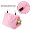 Soft Plush Hammock Hanging Cage Tent For Birds Winter Warm Bed Pet Toy
