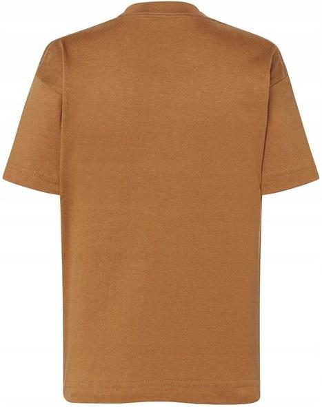 Koszulka Brązowa T-Shirt Bawełniany 5-6 Lat