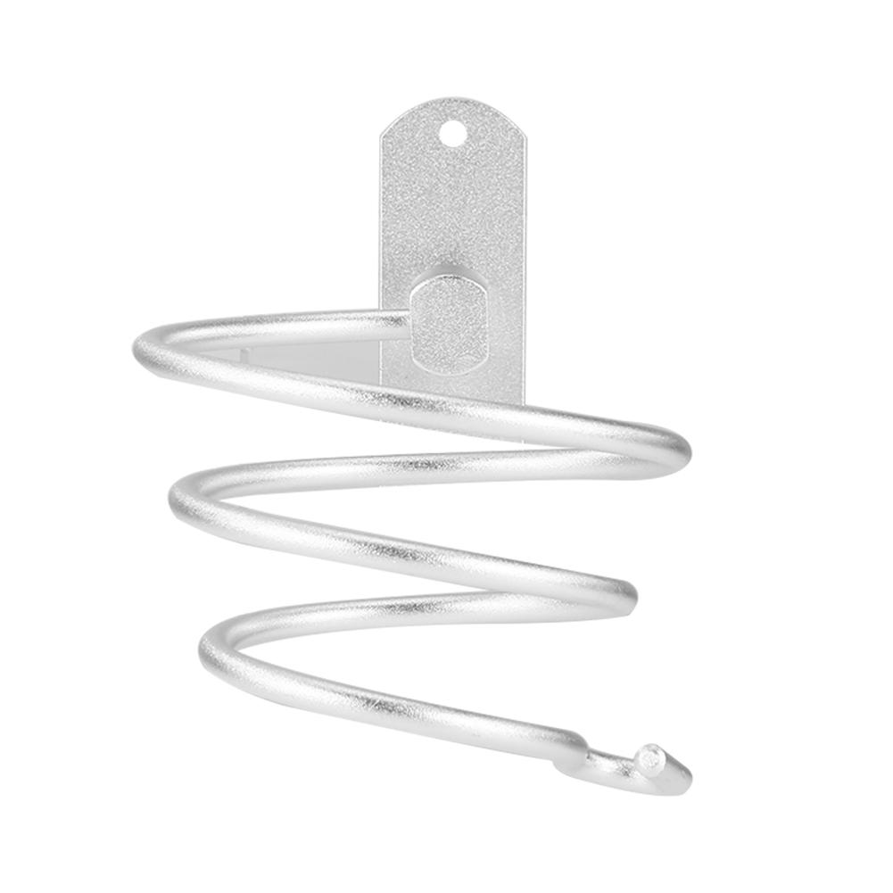 Hair Dryer Holder Hairdressing Blower Bracket Wall Mounted Hanging Hotel Bathroom Shelves Hanger for Household Accessory