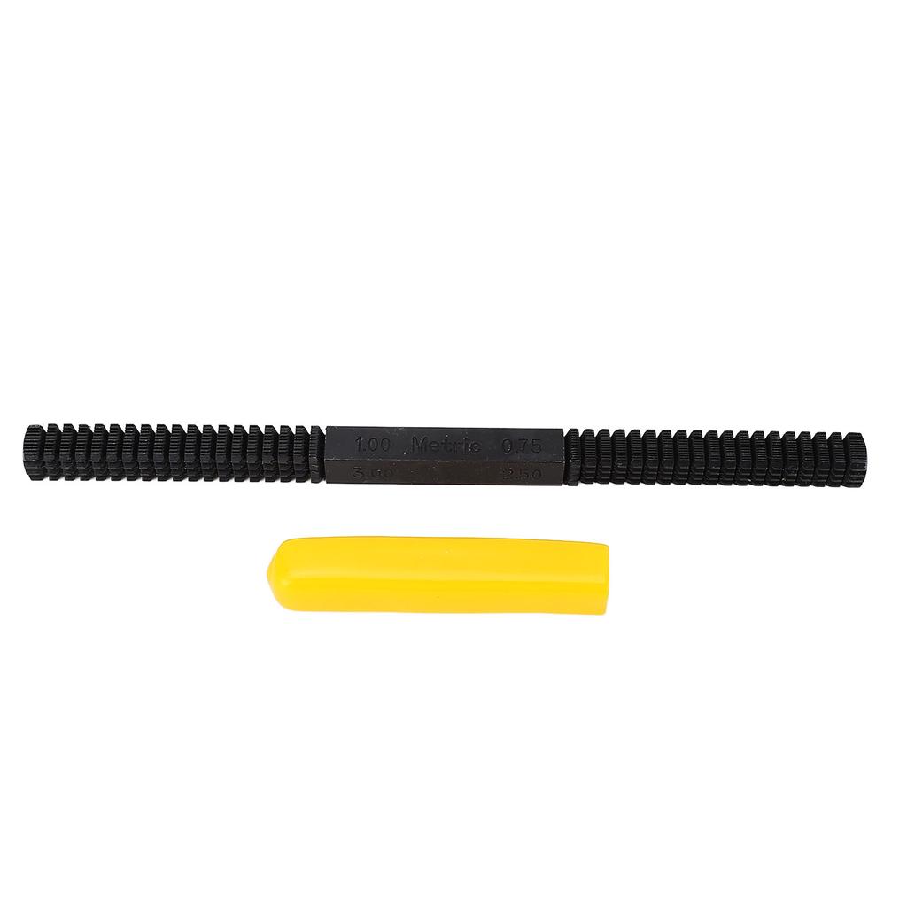 Thread Restoring File Teeth Correction Efficient Repair 45# Steel Metric Thread Chaser File