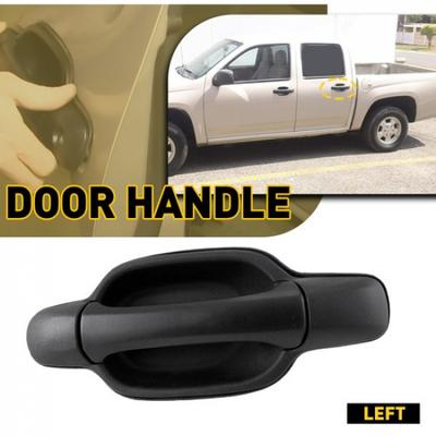 Black Exterior Door For 2004-2012 Chevrolet  Handle  Canyon Rear Left
