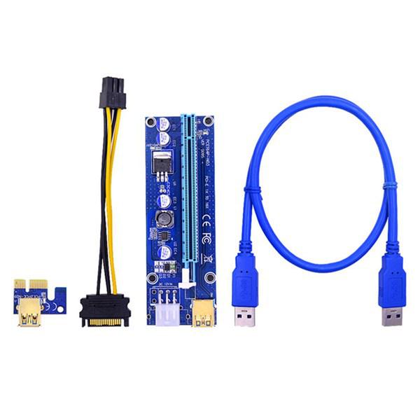 

Set: PCI-E Adapter Card VER009S Gold-plated PCB, Color: As shown Other