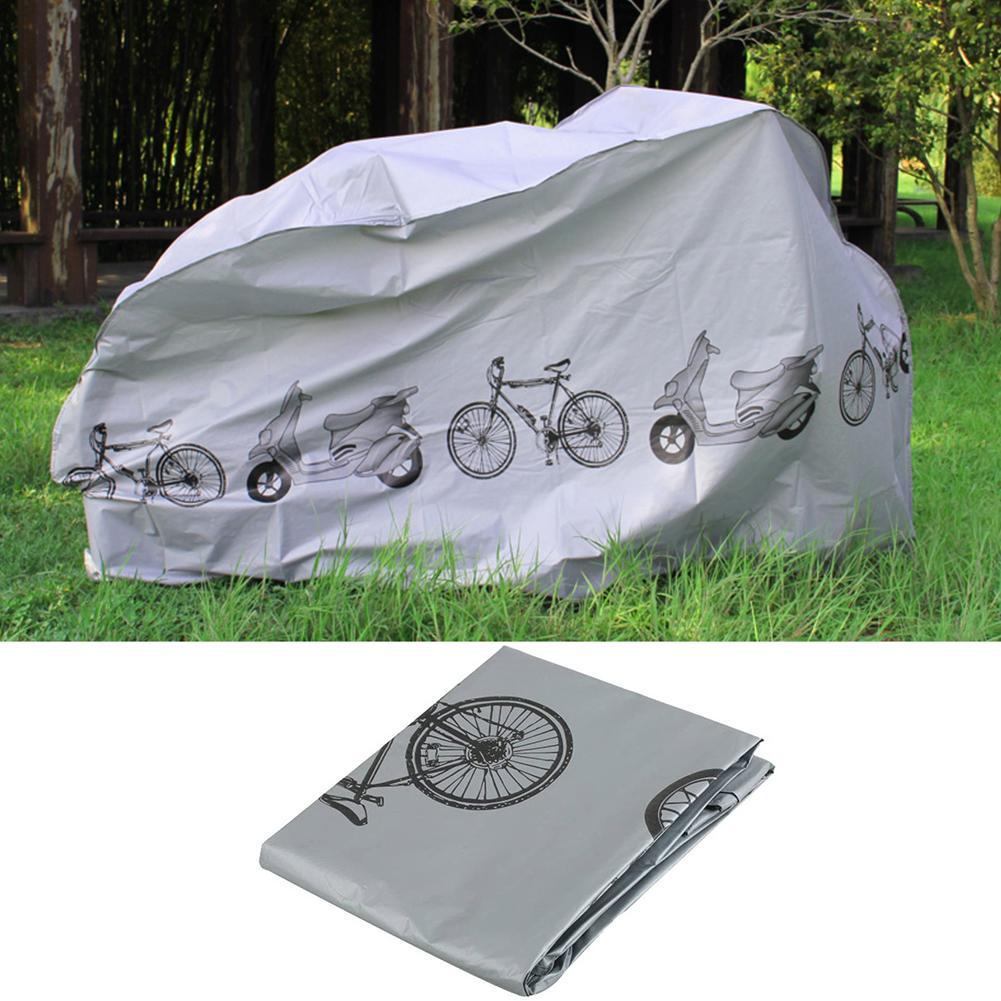 Bicycle Rain Cover Waterproof Dustproof UV Protection Cover MTB Motorcycle Lightweight Mountain Bike Protective Sunshade I8D0