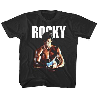 Rocky Balboa Boxhandschuh Faust Unisex T-Shirt Junge Mädchen Jugend Baby Oberteil Grafik T-Shirt