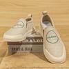 Summer Thin Men's Shoes 2025 New Breathable Canvas Loafers One-pedal Board Shoes Sports Leisure Work Trendy Shoes