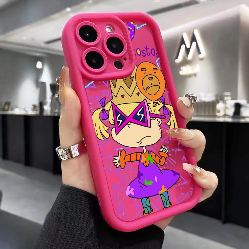 Cartoon R-Rugrat Chuckie Phone Case For iPhone 17 Air 16 e 15 14 13 12 11 Pro Max Plus Mini SE 2020 2022 Soft TPU Back Cover