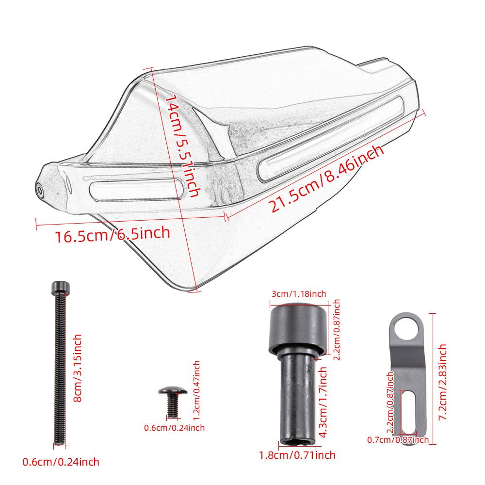 Motorcycle Handguards Handle Guard Shields Motorcycle Motocross Scooter Windscreen Handlebar Hand Protection Device